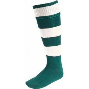 Carta Sport Mens Euro Socks / Bottle Green/White